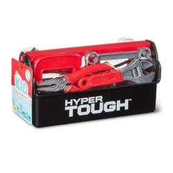 Hyper Tough Tool Box With Tools For Kids. 