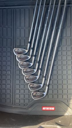 Left handed Callaway X2 Hot Irons 4-PW