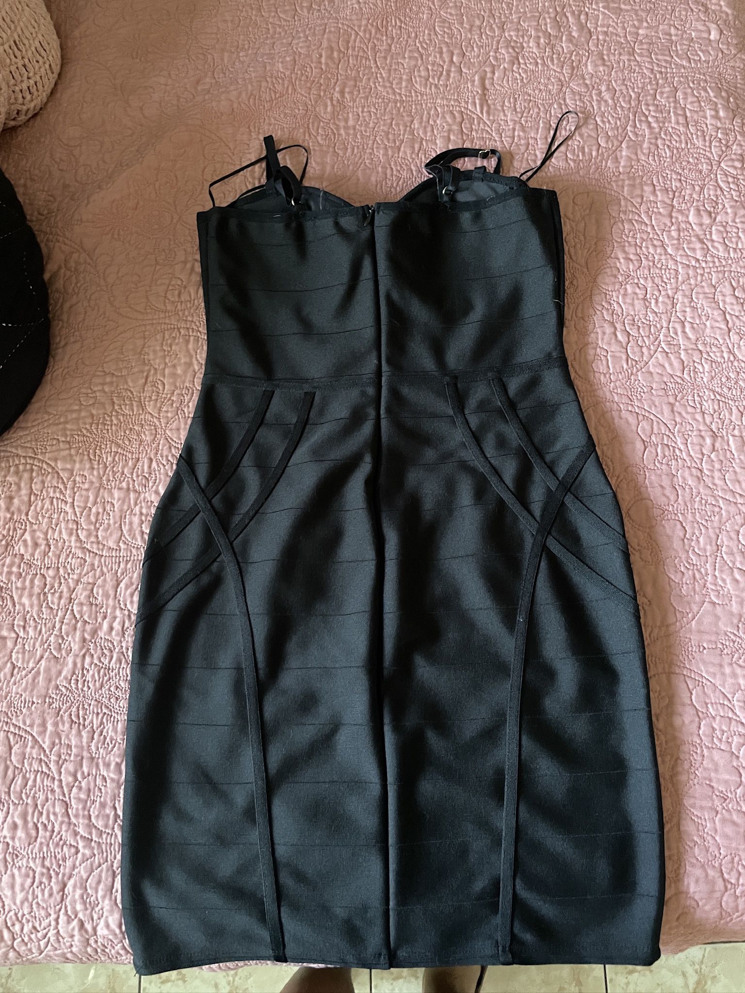 Black Body Con Dress