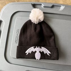 Spiderman Black Beanie 