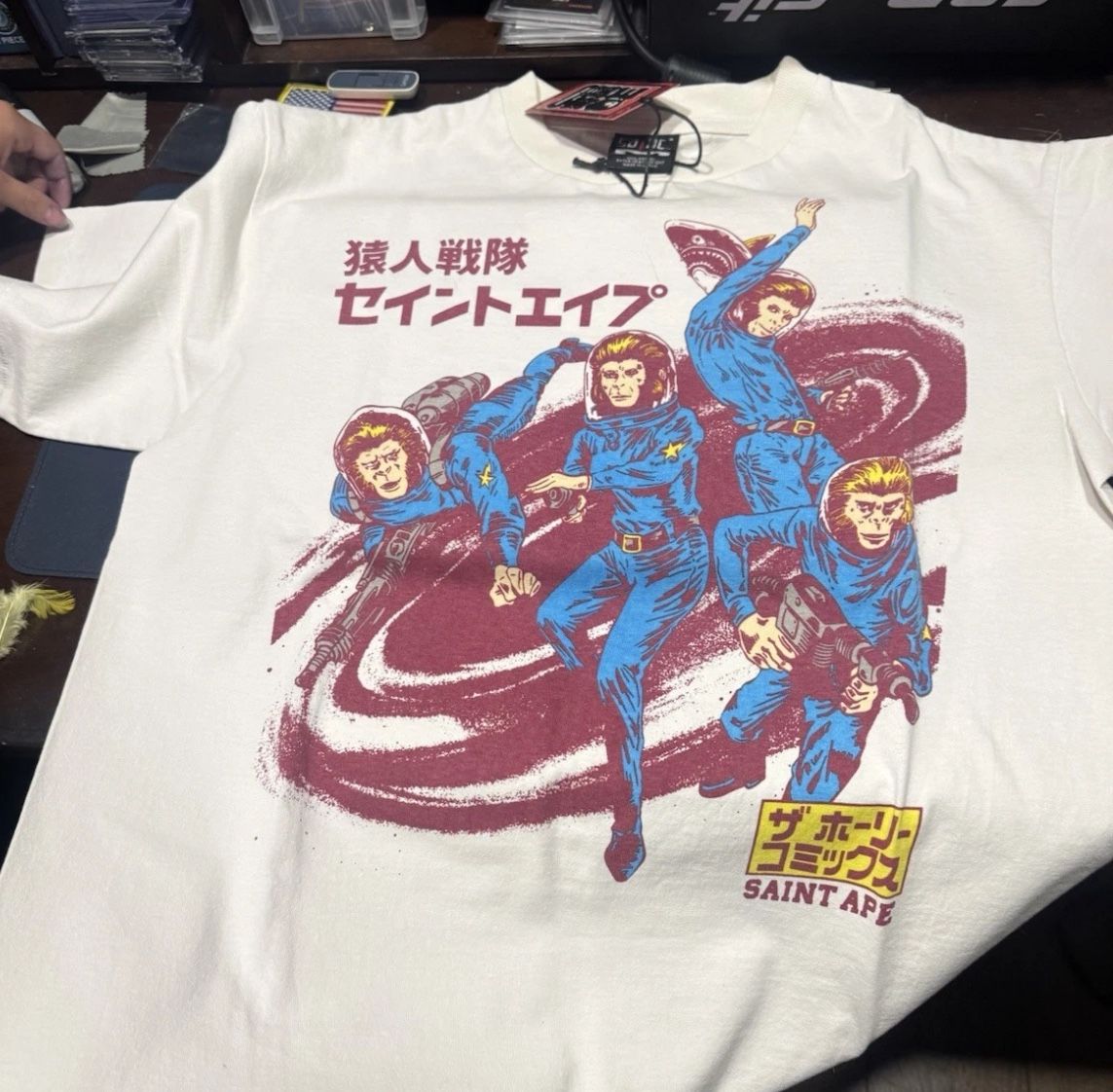 Bape X Saint Mxxxxxxx Squadron Vintage 30th Anniversary Size Sm