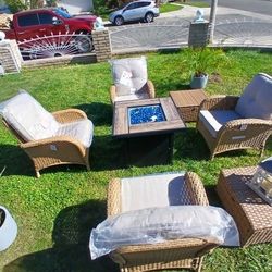 New Patio Set 5 Pcs