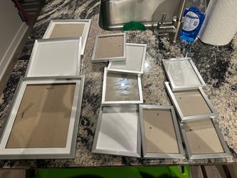 Set of Silver Picture Frames