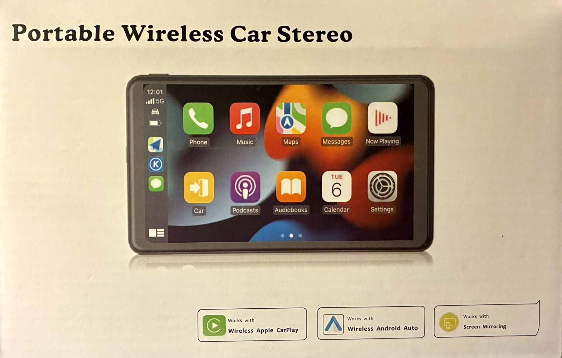 Wireless Car Stereo (NEW) / 🎖️ Vet Discount Available!