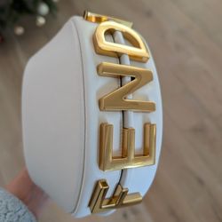 White Nano Fendi Bag