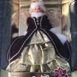 96 holiday Barbie. Never removed from box