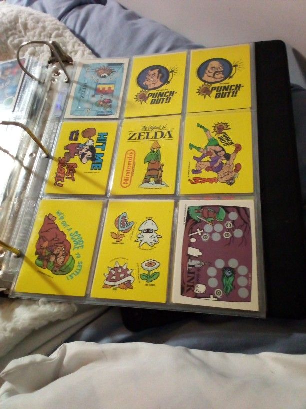 Nintendo Topps Trade Cards 1989