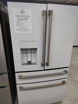 $1949 (THIS WEEK ONLY: 50% OFF FRENCH 4 DOOR REFRIGERATORS)