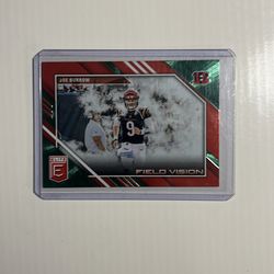 Joe Burrow football card