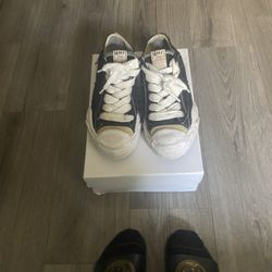 (USED) Maison Mihara Yasuhiro Hank OG Sole Canvas Low (SIZE 11 MENS)