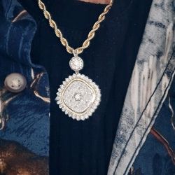 14 Kt Dia Unisex Pendant No Chain