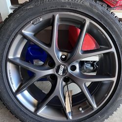 BBS SR, Blizzak Tires 255/40 R18