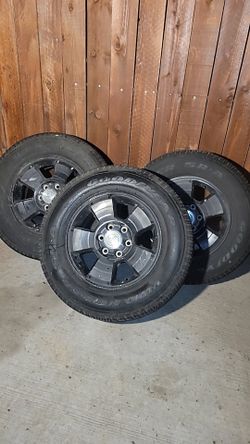 Three..tires 70% for Toyota