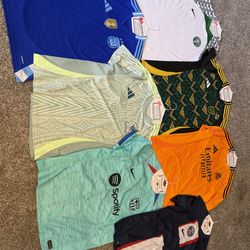 Authentic Soccer Jerseys: Size large