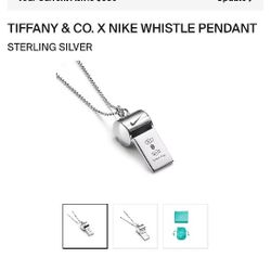 Tiffany & Co Nike Whistle Pendant Brand New In Box