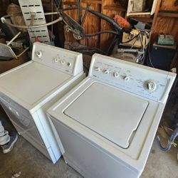 washer and gas dryer