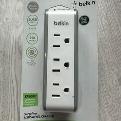 (Sealed) Belkin Wall Mount Surge Protector