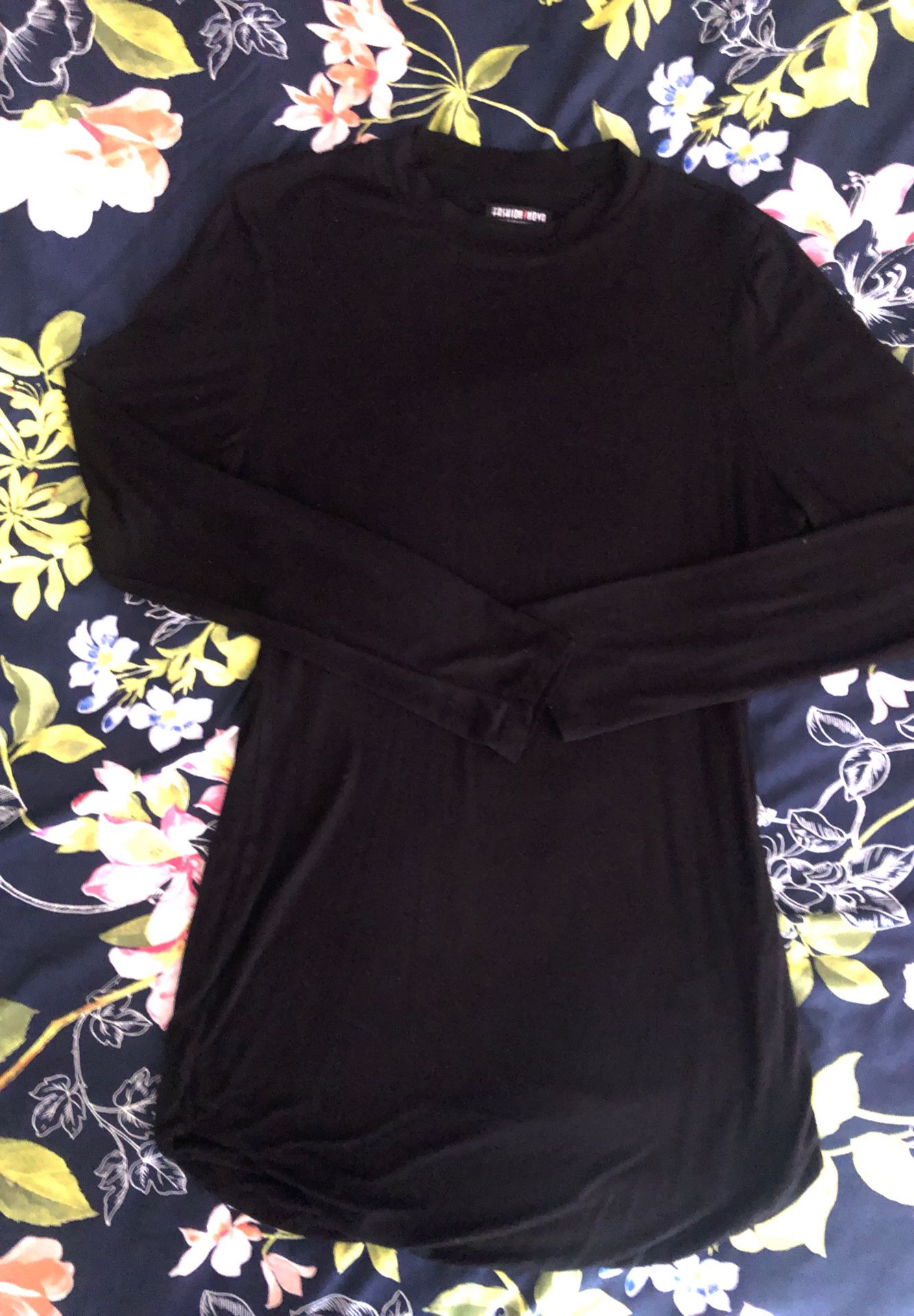Fashion Nova•Beverly Hills Tunic•Black