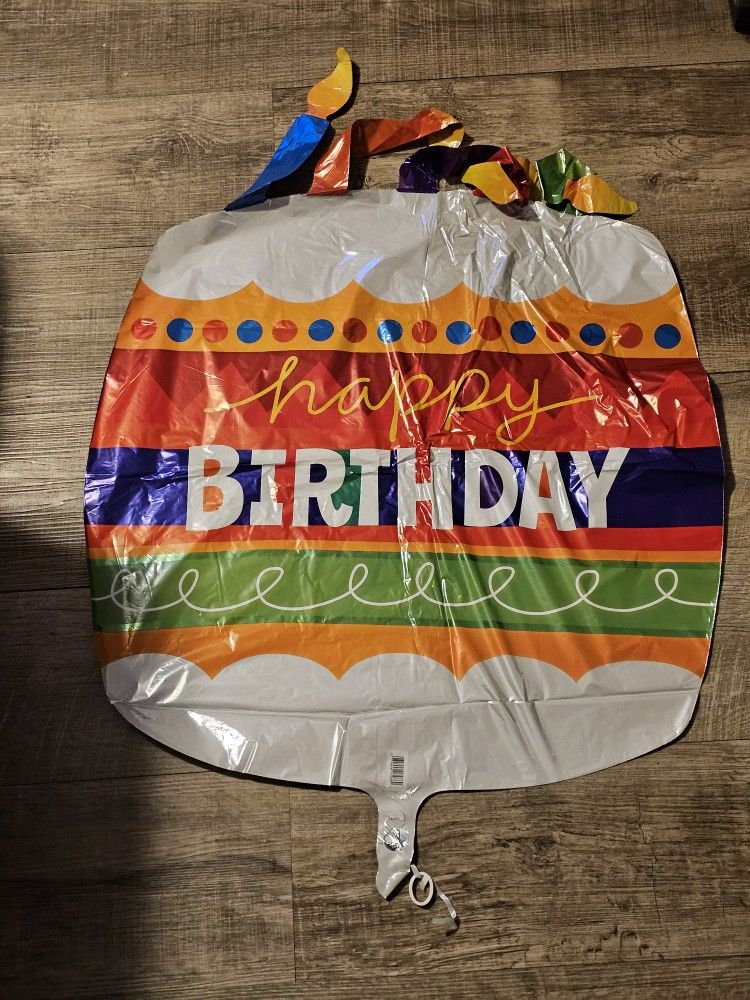 Giant Happy Birthday Balloons