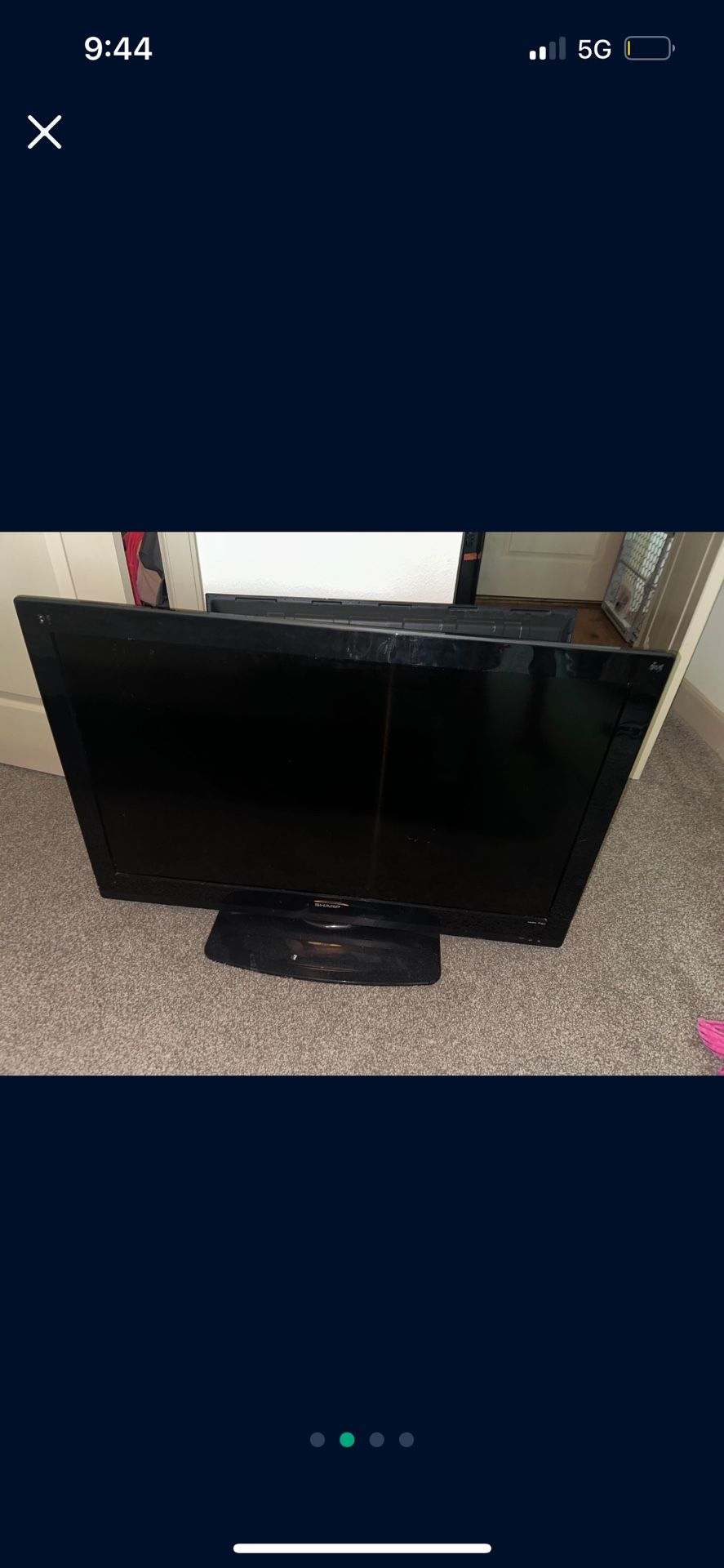 Sharp 50 inch television