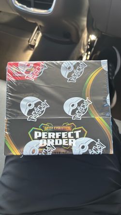 Perfect order 36 packs Pokemon cards