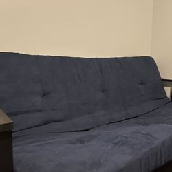 Queen Futon Navy Blue 