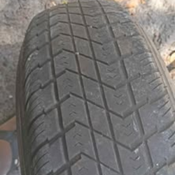 Power King Trailer Tire with Rim ST205/75D14