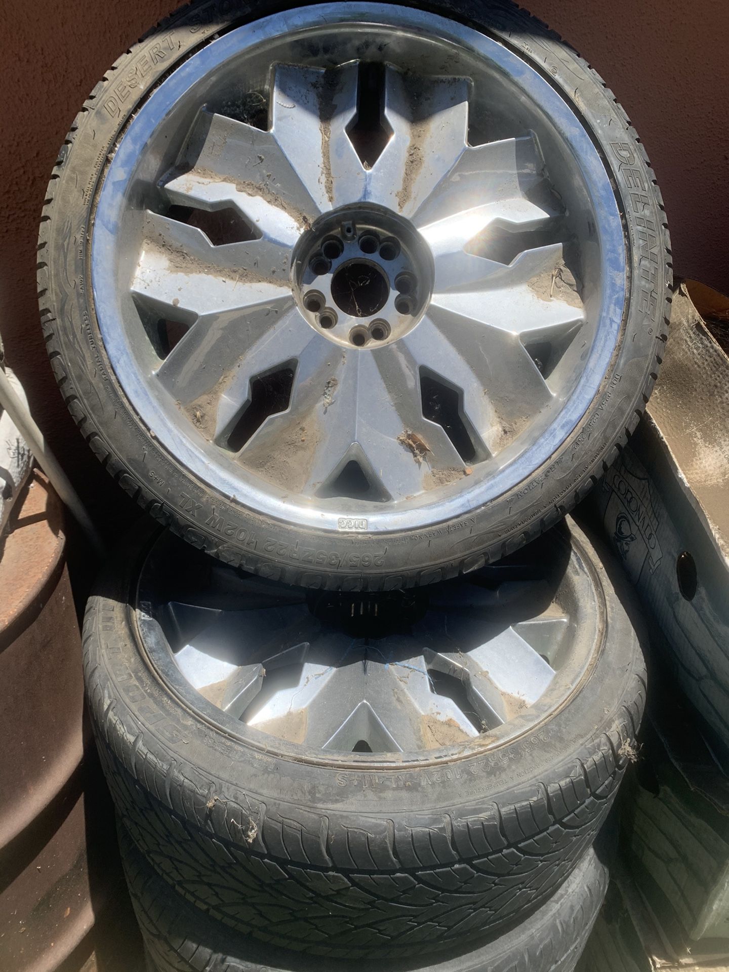 22 Inch Rims from Chrysler 300