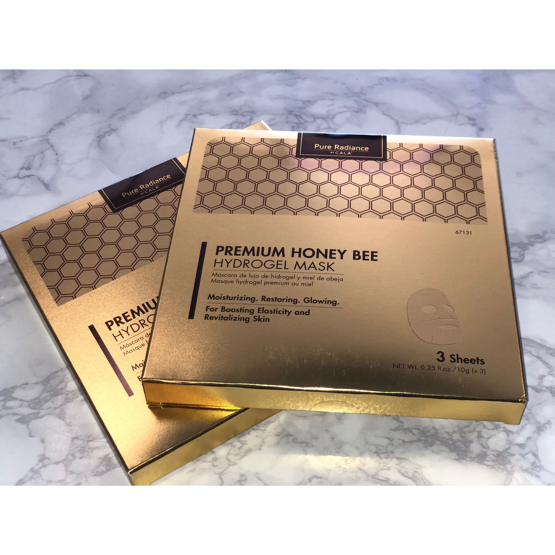 Pure Radiance Premium Honey Bee Hyrogel Mask (3 PACK)