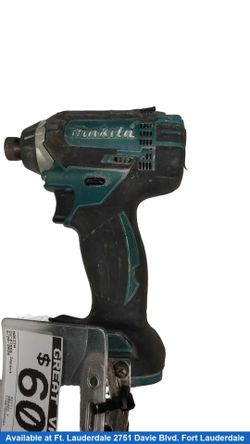 Makita Xdt11 Blue Cordless Impact Drill