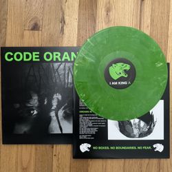 Code Orange I Am King Vinyl In  Green Marble 