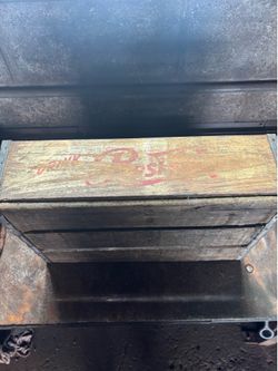 Wooden Pepsi Cola Case