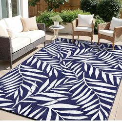 Outdoor Waterproof  Rug 6x9 ft