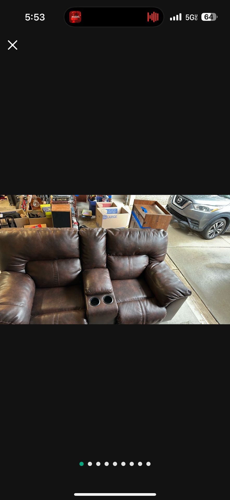 Reclining Couch 2 Seater