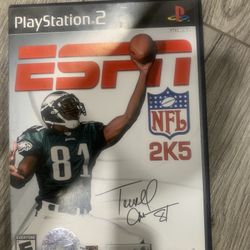 ESPN NFL 2k5 For PS2 (complete And In Great Condition)