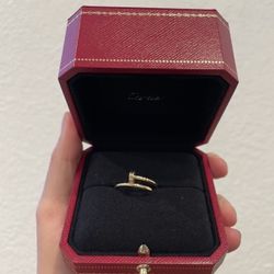 Cartier Yellow Gold Juste Un Clou Ring