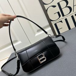 Hourglass Luxury Cowhide Handbag Size 23x13x4cm