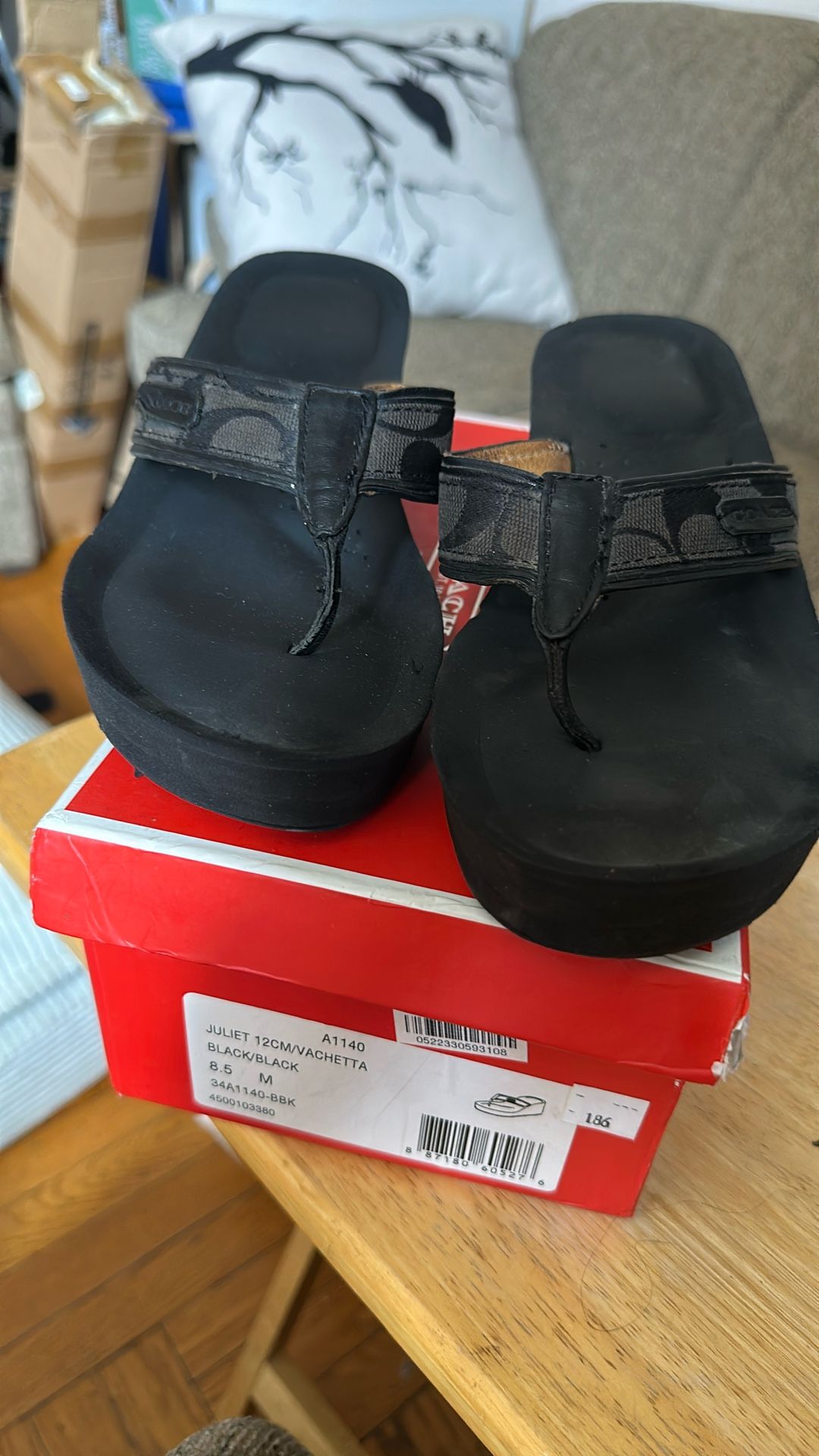 Coach Wedge Flip Flop
