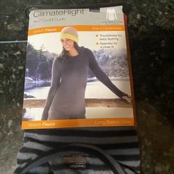 Stretch Fleece Long Sleeve Crew