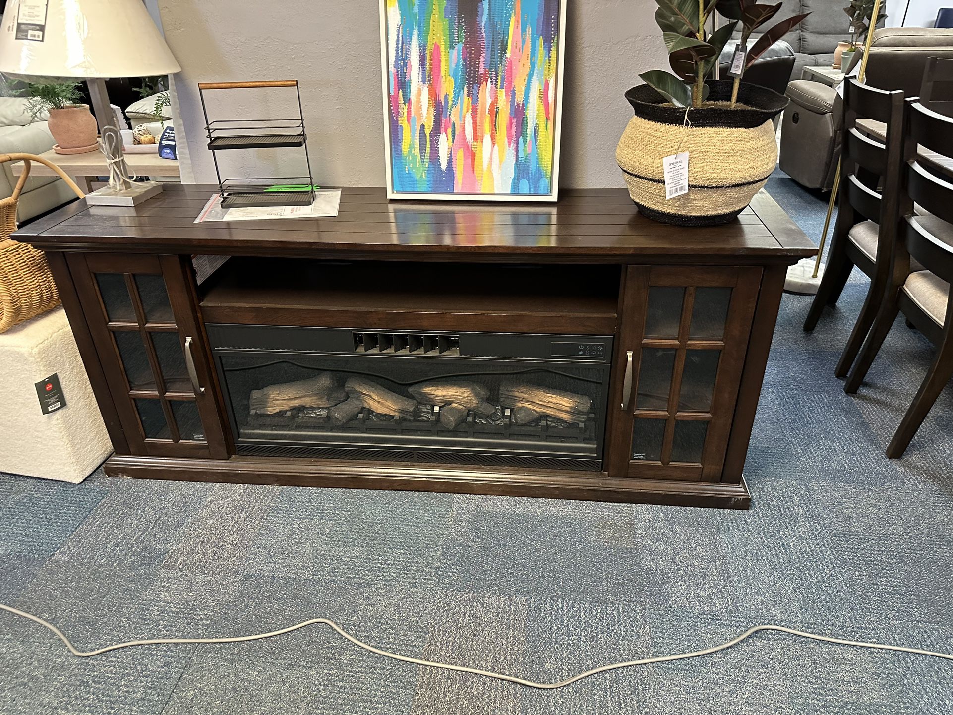 Console Table With Fireplace