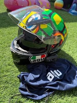 Agv helmet with sena 10s