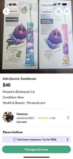 Kids Electric Tooth