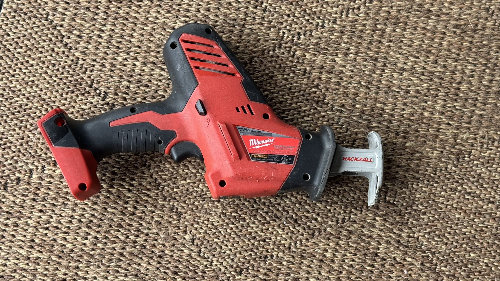 Milwaukee 2625-20 M18 Hackzall Reciprocating Saw Sawzall No Battery M12 Fuel brushless