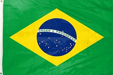 (Brand New) Brazil 3x5 foot (90x150cm) Polyester National Flags - FIFA World Cup