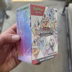 Sealed prismatic evolution booster bundle