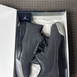 Jordan 3 5lab3 black size 9