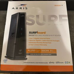 ARRIS Surfboard Cable modem & WiFi Router 