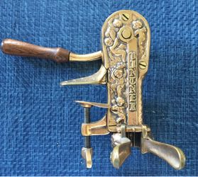 Solid Brass Vintner Wine Bottle Opener