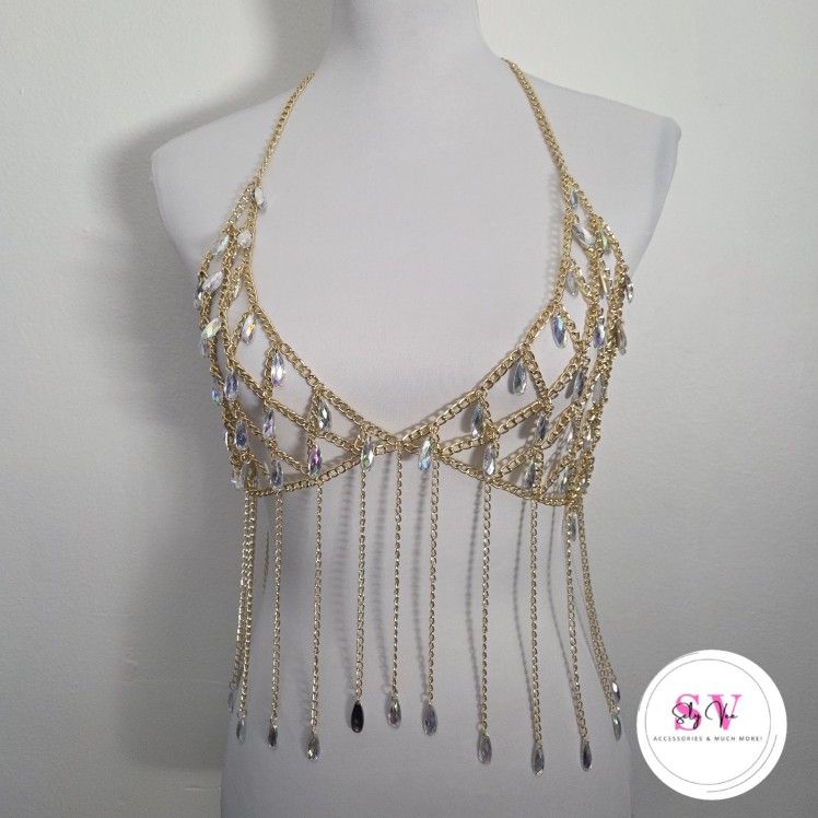 Gold Body Chain Accesory