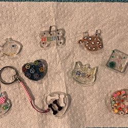 handmade Xs Pet Tags/pendants/keychain